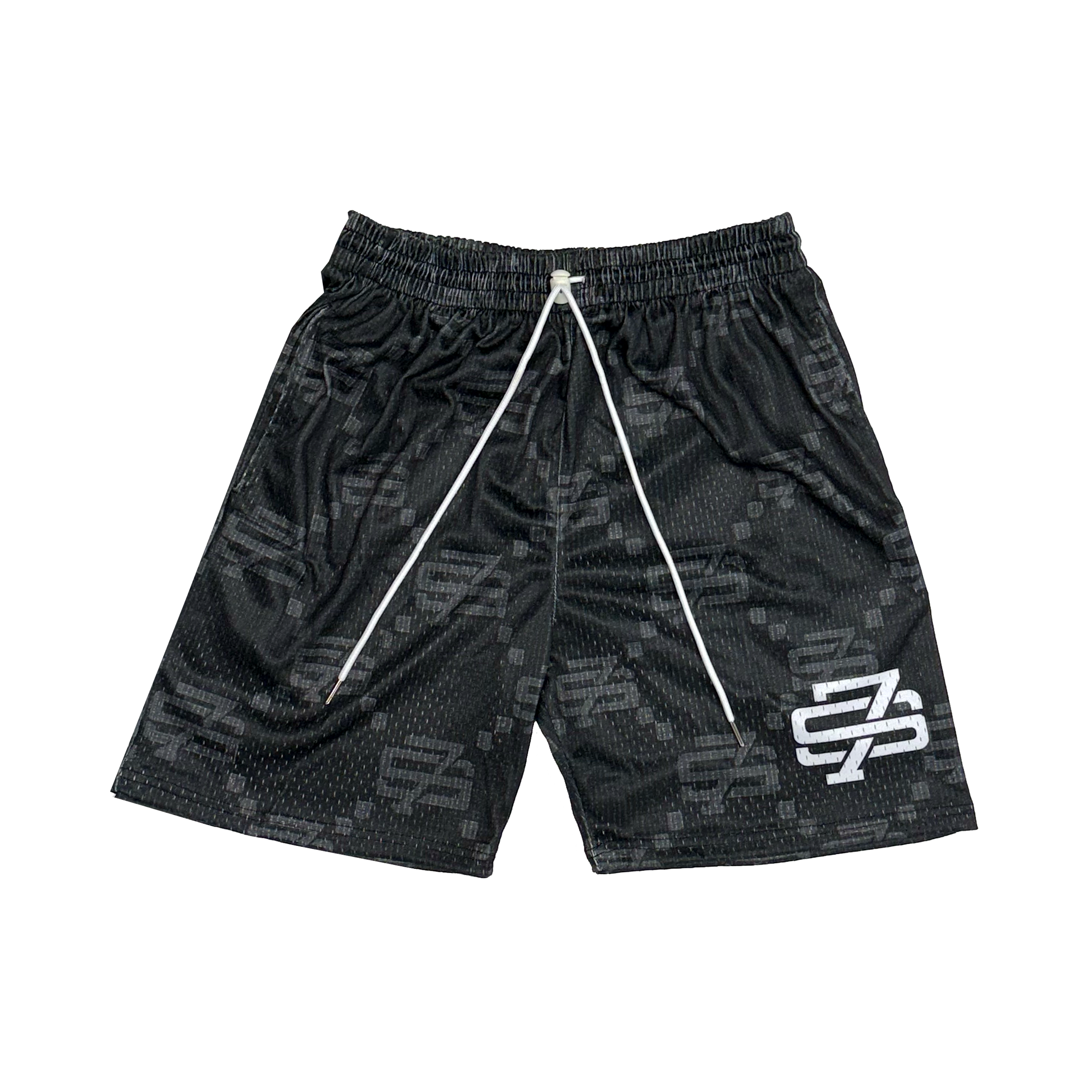 Seven Monogram Shorts - Black