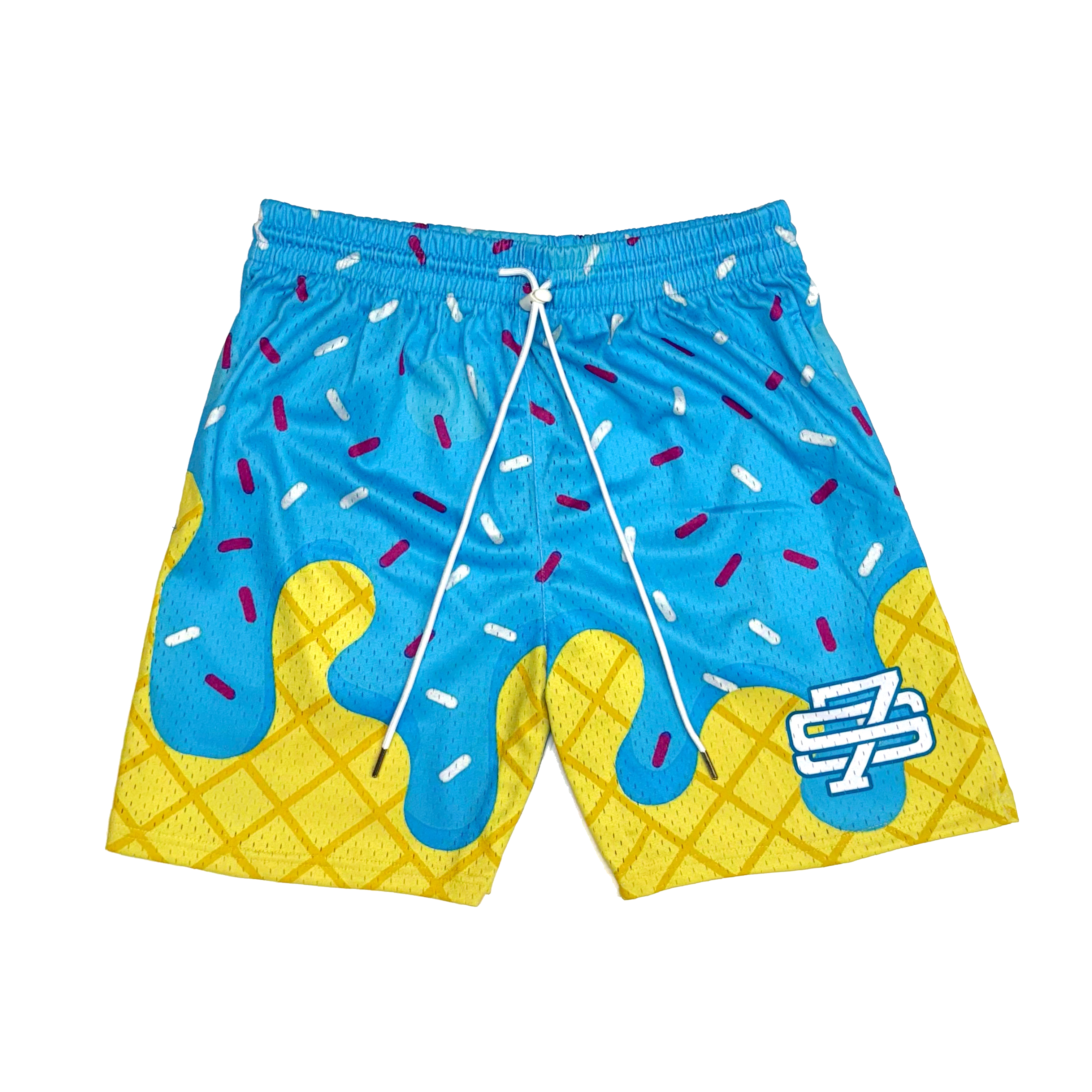 Seven Ice Cream Blue Shorts