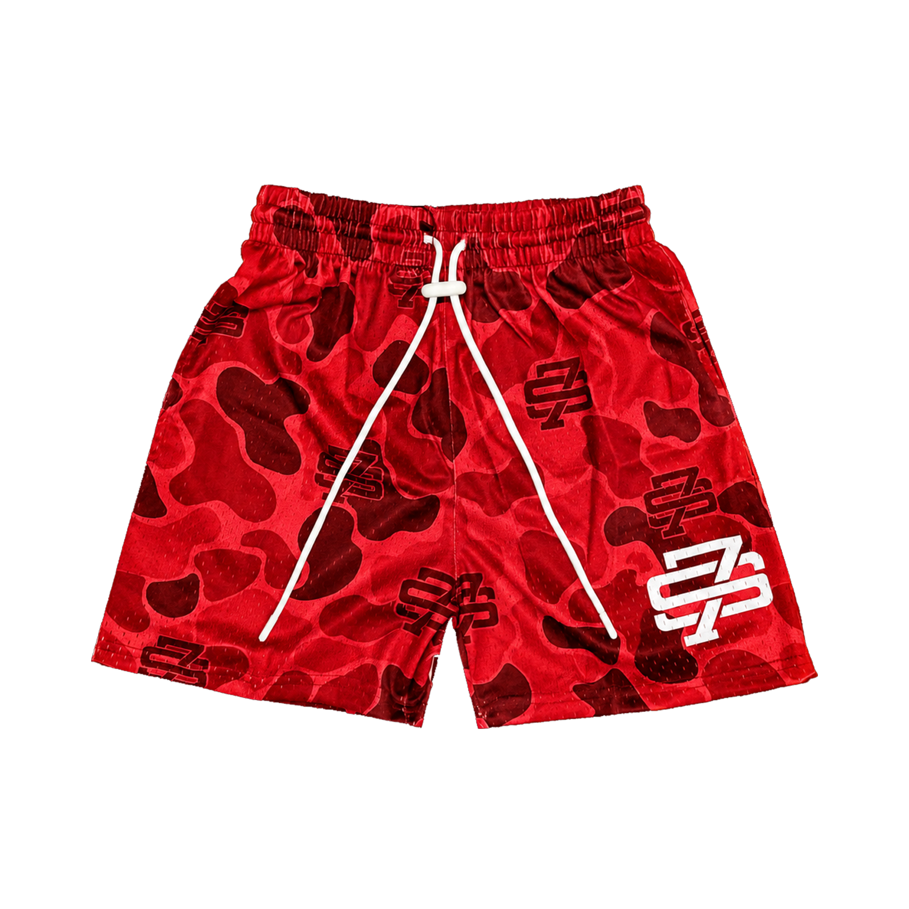 Seven Camo Red Shorts