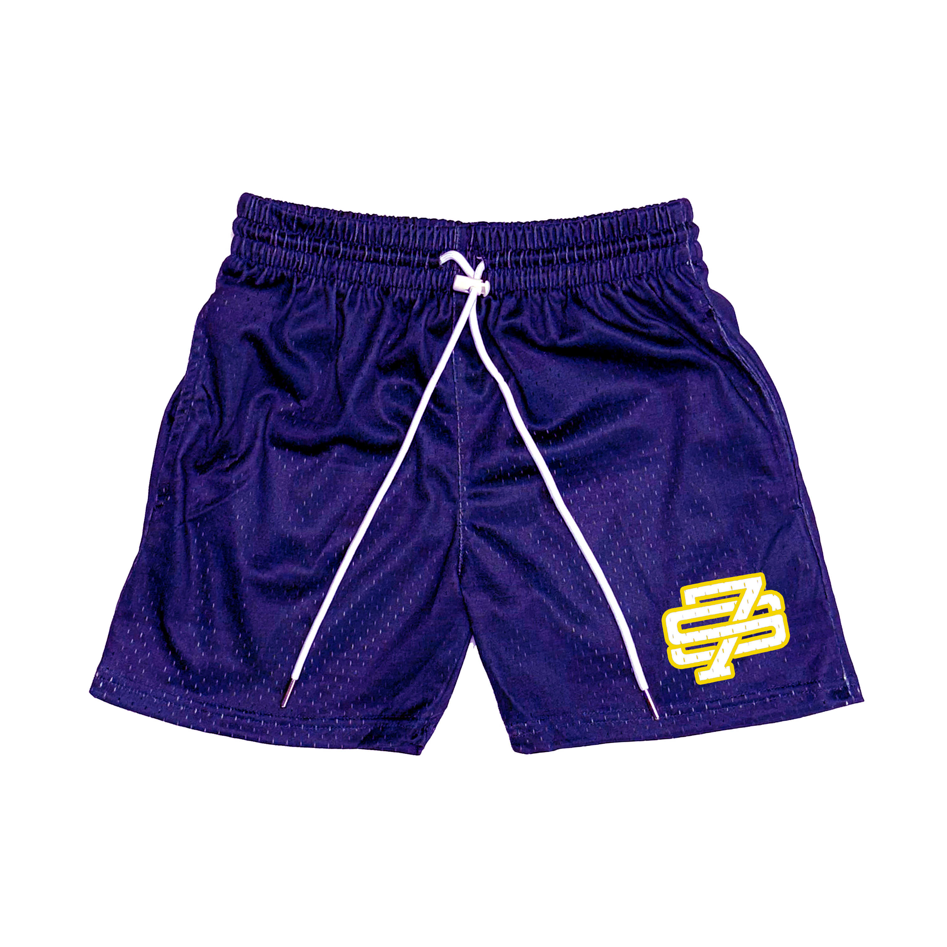 Seven Monogram LA Purple Shorts