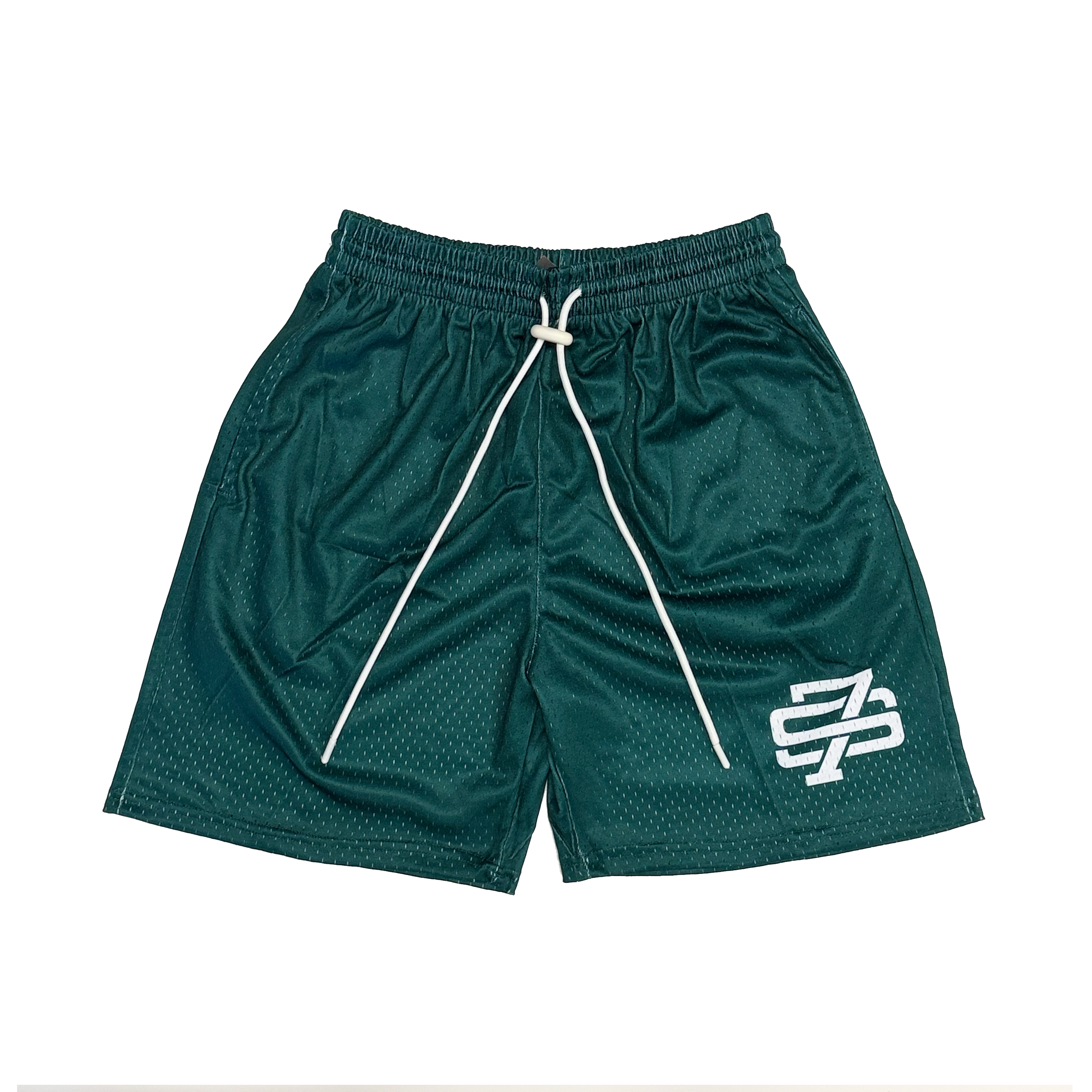 Seven Monogram Teal Shorts