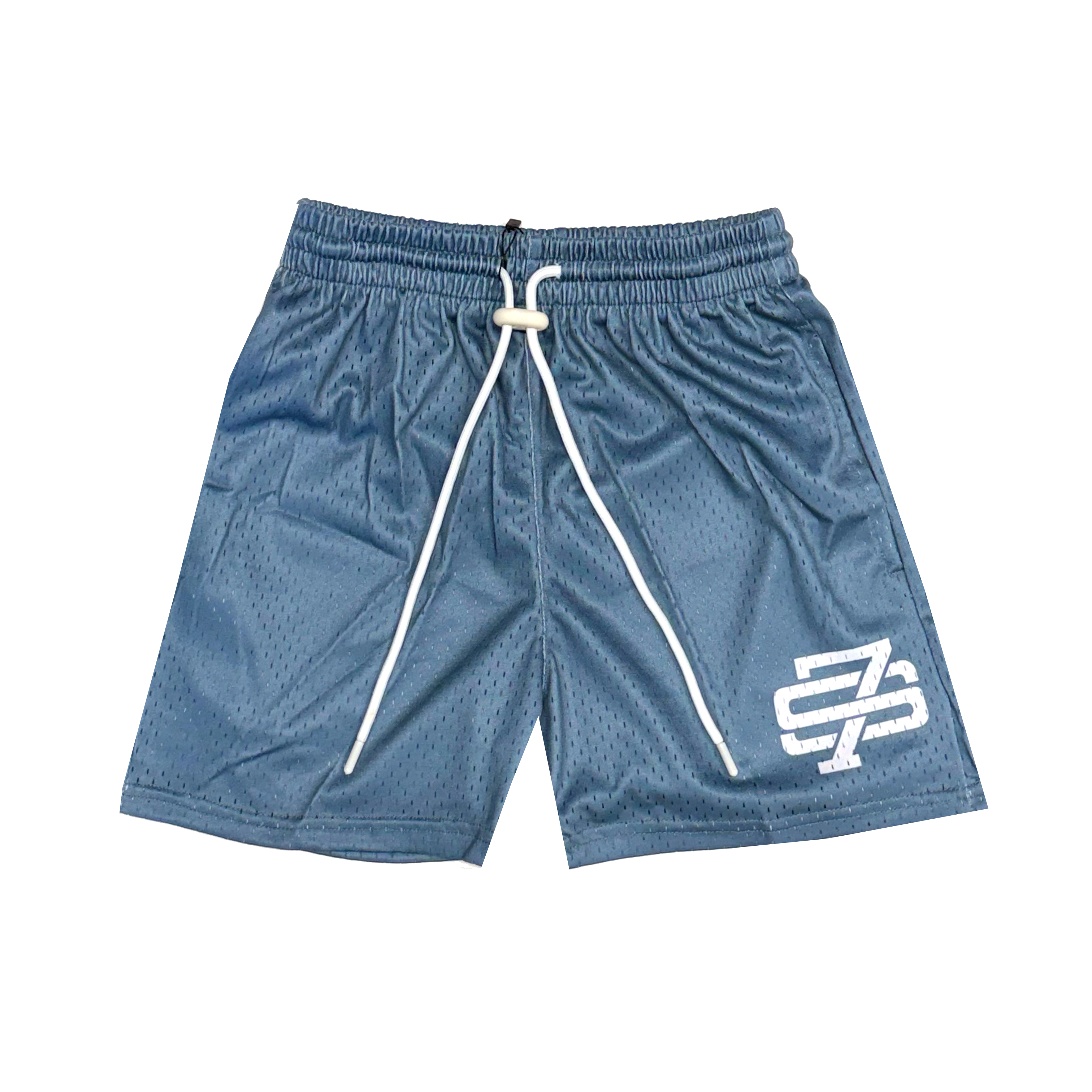 Seven Monogram NC Blue Shorts